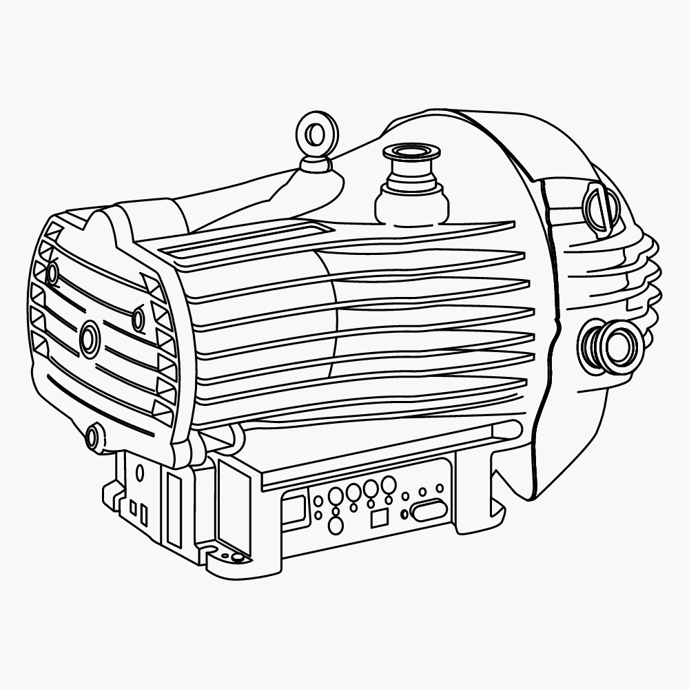 Dry pump Buchi